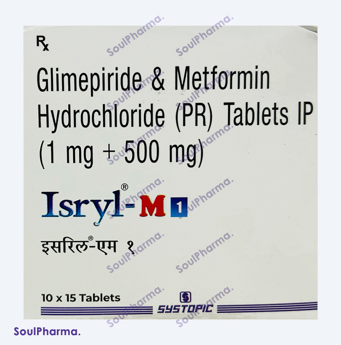 Isryl M 1 Tablet (Strip of 15 Tablets)
